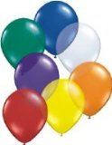 50 Assorted 9` Latex Balloons [Toy]